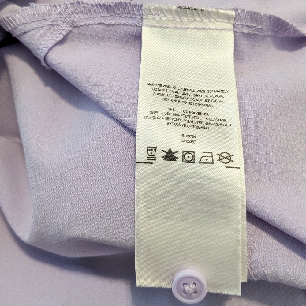 Columbia Purple Lilac Omni Shade Sun Protection Hiking Button Up Shirt Medium - Picture 8 of 9